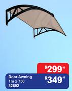 Door Awning 1m x 750 32692