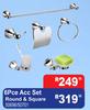 6 Pce Acc Set Round & Squre 50696/50701