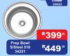 Prep Bowl S/Steel 510 34221
