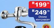 Sink Mixer Wall Type Chrome 45412/48391