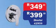 Sink Mixer Divrter Wall Type 42958