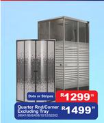 Quarter Rnd/Corner Excluding Tray 