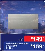 Poilshed Porcelain 600 x 600 51124-M²