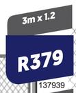 Diamond Gate Double 3m x 1.2