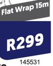 Razor Wire Flat Wrap 15m