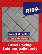 0Bevel Paving-Per Sqm