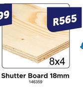 Shutter Board 18mm