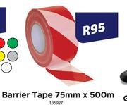 Barrier Tape 75mm x 500m
