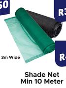 Shade Net Min 10 Meter 3m Wide 80%-Per m