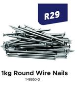 Round Wire Nails-1Kg