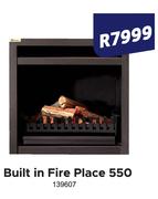 Built In Fire Place 550