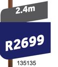 Valuwin Alum Sliding Door 2.4m