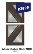 Alum Stable Door 900