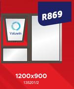 Valuwin Aluminium Window 1200 x 900