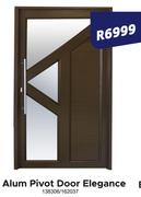 Alum Pivot Door Elegance