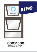 Valuwin Window 600 x 1500