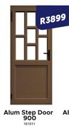 Alum Step Door 900