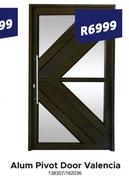 Alum Pivot Door Valencia