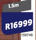 Dbl Designer Door DA4 (1.5m) 159748