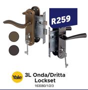 Yale 3L Onda/Dritta Lockset 163080/1/2/3