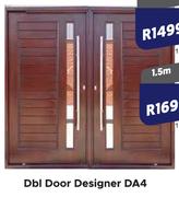 Dbl Designer Door DA4 (1.5m) 159748