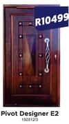 Pivot Designer Door E2 150312/3
