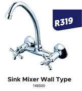 Sink Mixer Wall Type
