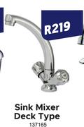 Sink Mixer Deck Type