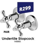 Undertile Stopcock-Per Pair