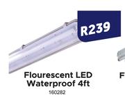 Flourscent LED Waterproof 4Ft