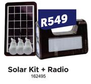 Solar Kit + Radio