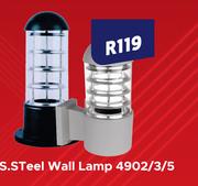 Stainless Steel Wall Lamp 4902/3/5