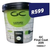 GC Final Coat- 20Ltr