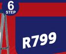6 Step Aluminium Ladder 