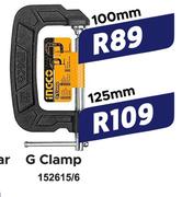 Ingco G Clamp 100mm