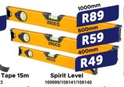 Ingco Spirit Level 400mm