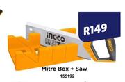 Ingco Mitre Box + Saw