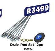 Ingco Drain Rod Set (12pc)