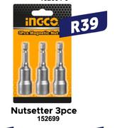 Ingco Nutsetter 3pce