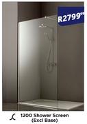 Soft Collection 1200 Shower Screen (Excl. Base)