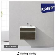 Soft Collection Spring Vanity