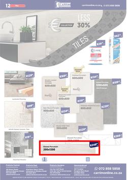 K Carrim Builders Mecca : Bonanza Best Price Today (14 June - 11 July 2022), page 12