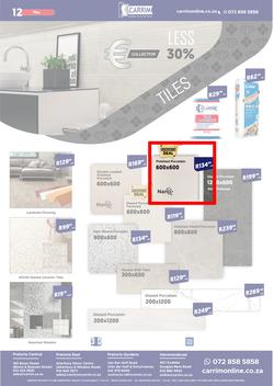 K Carrim Builders Mecca : Bonanza Best Price Today (14 June - 11 July 2022), page 12