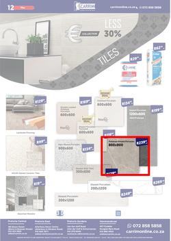 K Carrim Builders Mecca : Bonanza Best Price Today (14 June - 11 July 2022), page 12