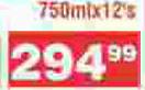 Sunola Oil-12's x 750ml