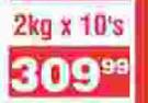 Monati Mabela-2Kg x 10's