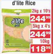 D'Lite Rice-2Kg x 10's