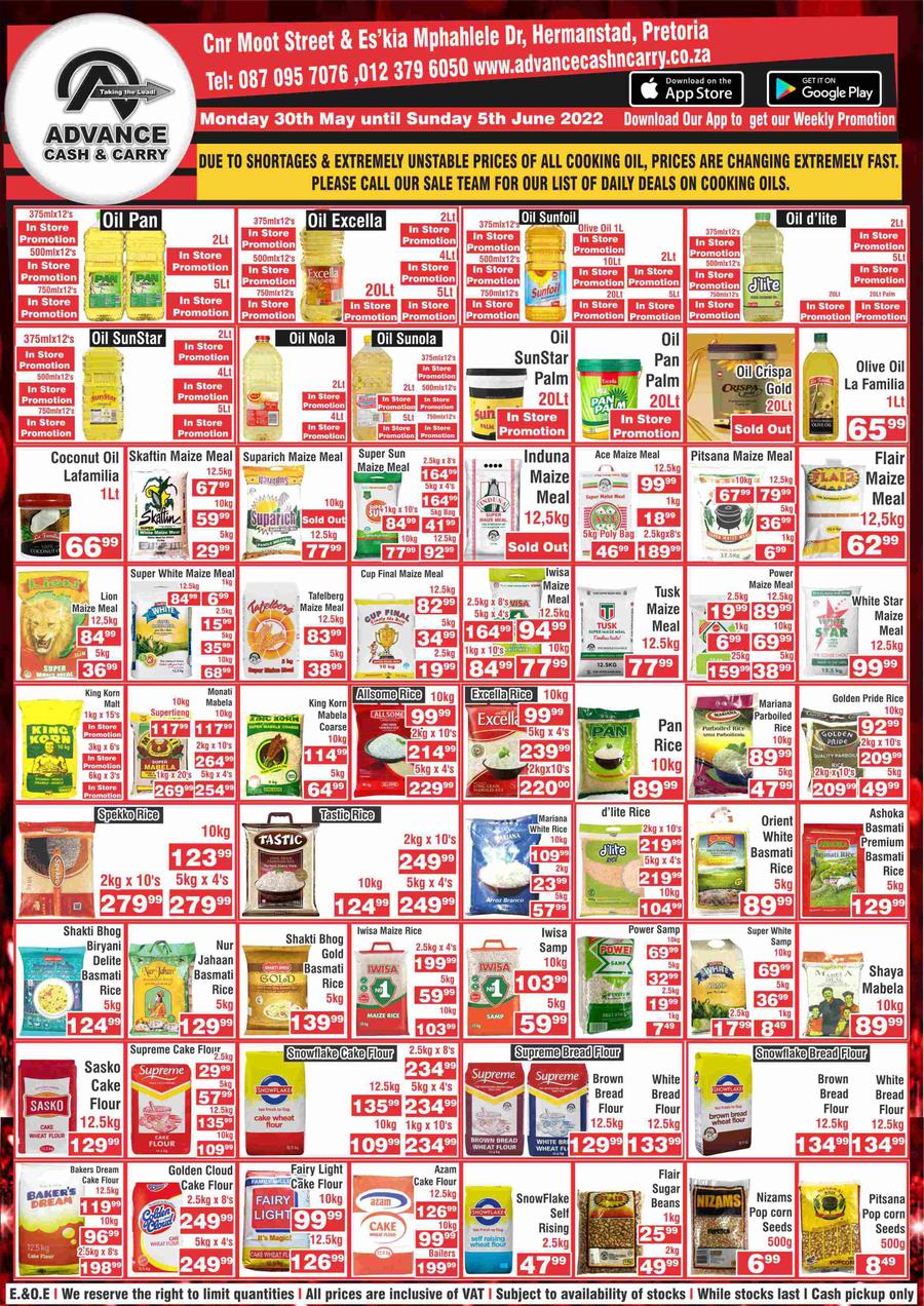 Advance Cash & Carry (30 May 5 June 2022) — m.guzzle.co.za