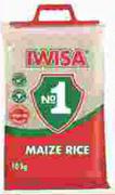 Iwisa Maize Rice-10Kg