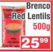 Brenco Red Lentils-500g